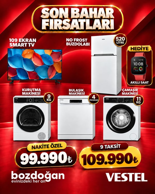 Bozdoğan Çeyiz Vestel kampanyası – görsel 58