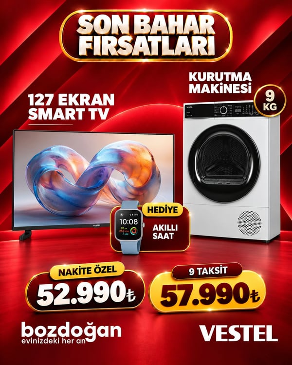 Bozdoğan Çeyiz Vestel kampanyası – görsel 29