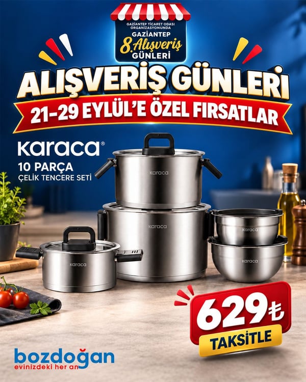 Bozdoğan Çeyiz Alışveriş Günleri kampanyası – görsel 76