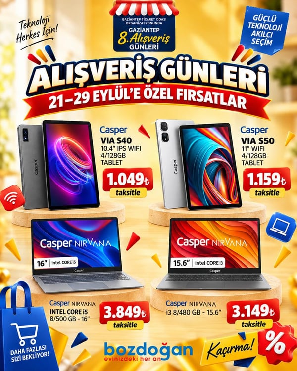 Bozdoğan Çeyiz Alışveriş Günleri kampanyası – görsel 91