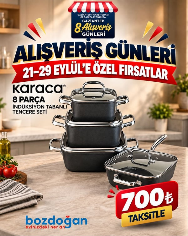 Bozdoğan Çeyiz Alışveriş Günleri kampanyası – görsel 75