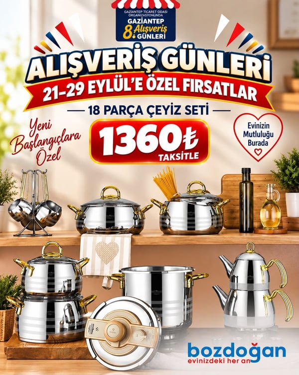 Bozdoğan Çeyiz Alışveriş Günleri kampanyası – görsel 86