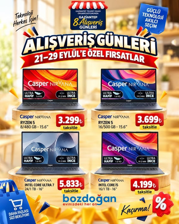 Bozdoğan Çeyiz Alışveriş Günleri kampanyası – görsel 92