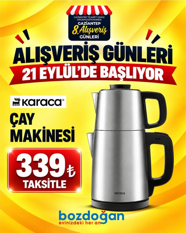 Bozdoğan Çeyiz Alışveriş Günleri kampanyası – görsel 39
