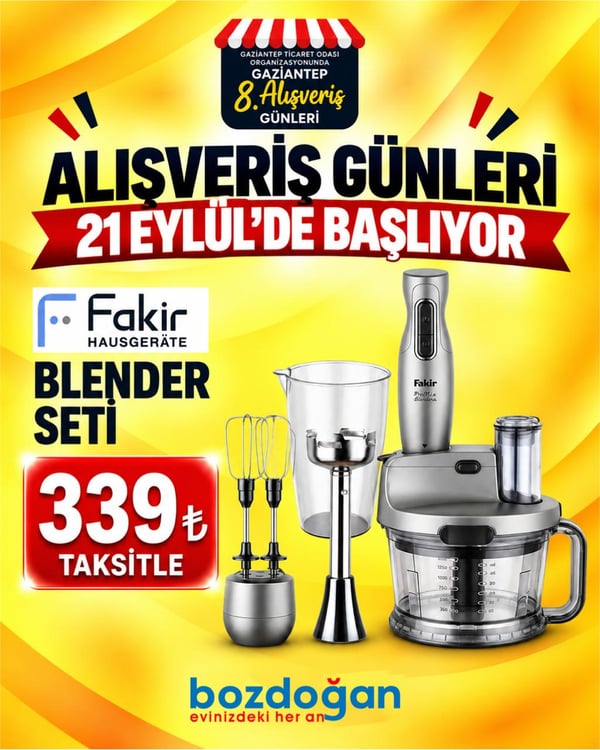 Bozdoğan Çeyiz Alışveriş Günleri kampanyası – görsel 5