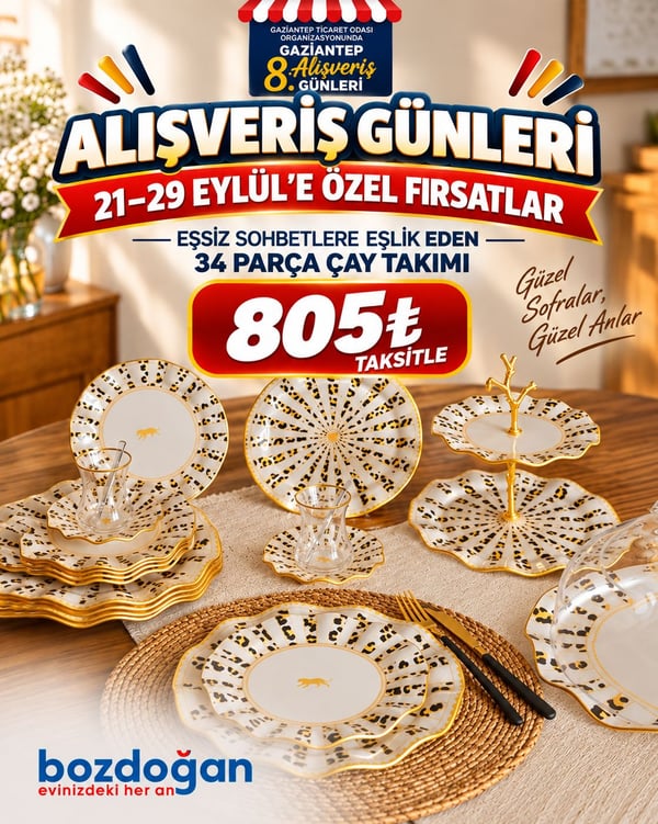 Bozdoğan Çeyiz Alışveriş Günleri kampanyası – görsel 88