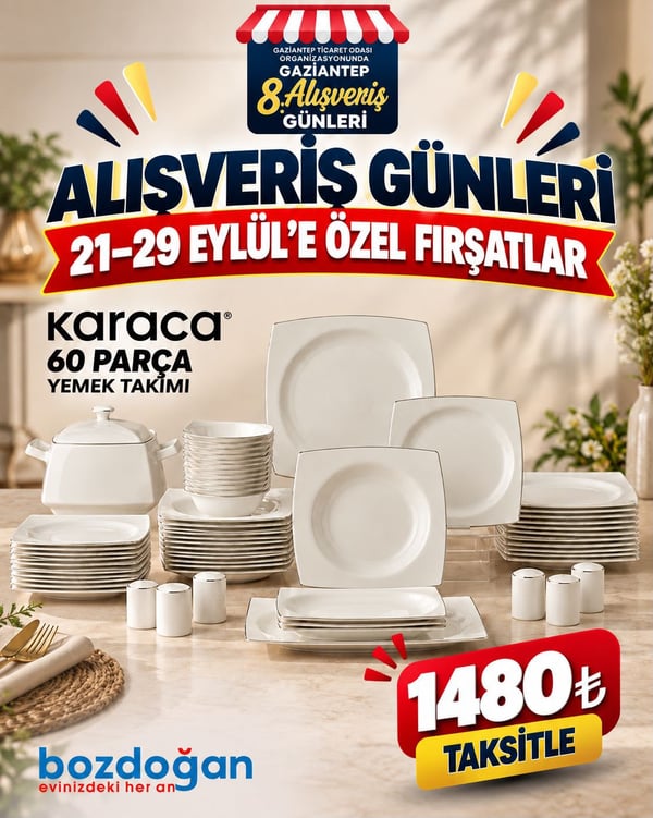 Bozdoğan Çeyiz Alışveriş Günleri kampanyası – görsel 70