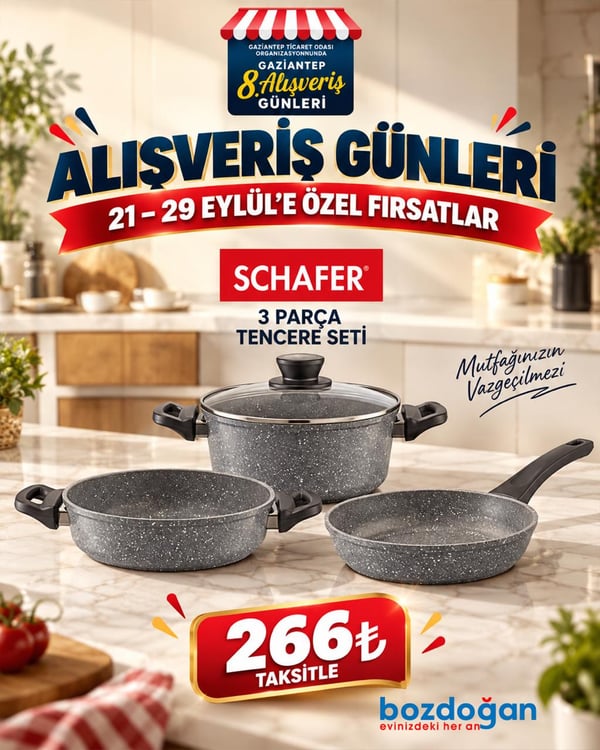 Bozdoğan Çeyiz Alışveriş Günleri kampanyası – görsel 64