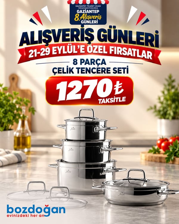 Bozdoğan Çeyiz Alışveriş Günleri kampanyası – görsel 84