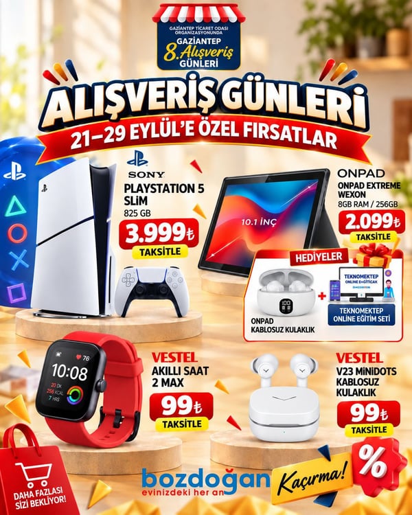 Bozdoğan Çeyiz Alışveriş Günleri kampanyası – görsel 93