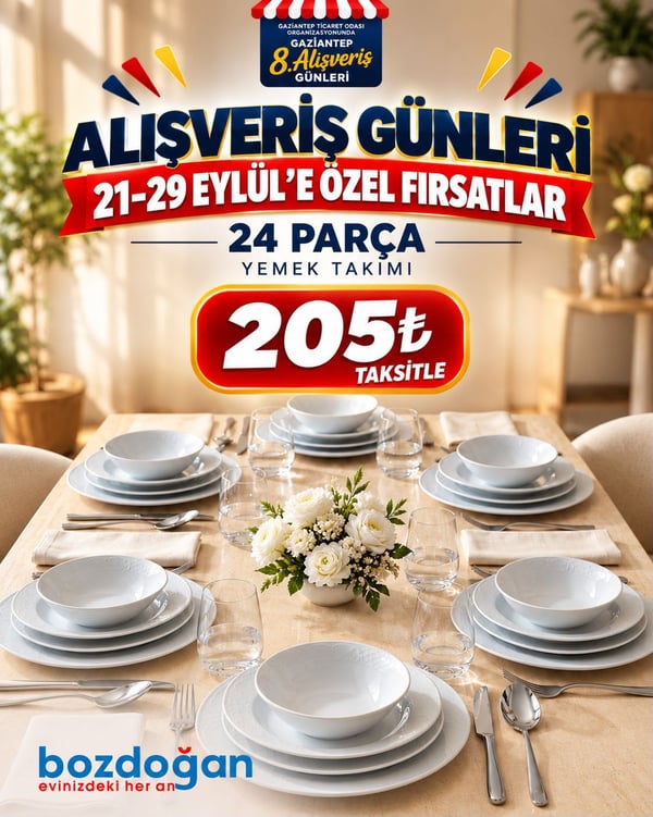 Bozdoğan Çeyiz Alışveriş Günleri kampanyası – görsel 81