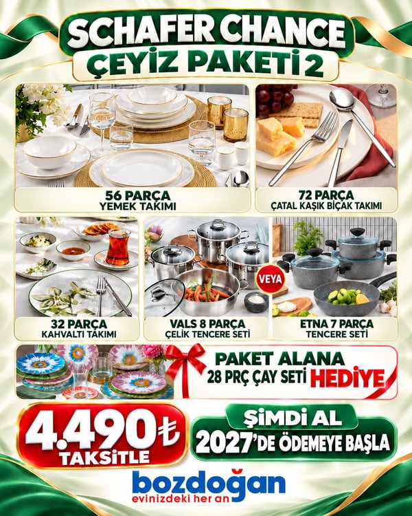 Bozdoğan Çeyiz Züccaciye kampanyası – görsel 5