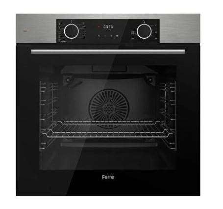 FERRE XE63MI FRYART SİYAH INOX PANEL ANK. FIRIN (0+9 KONUM)