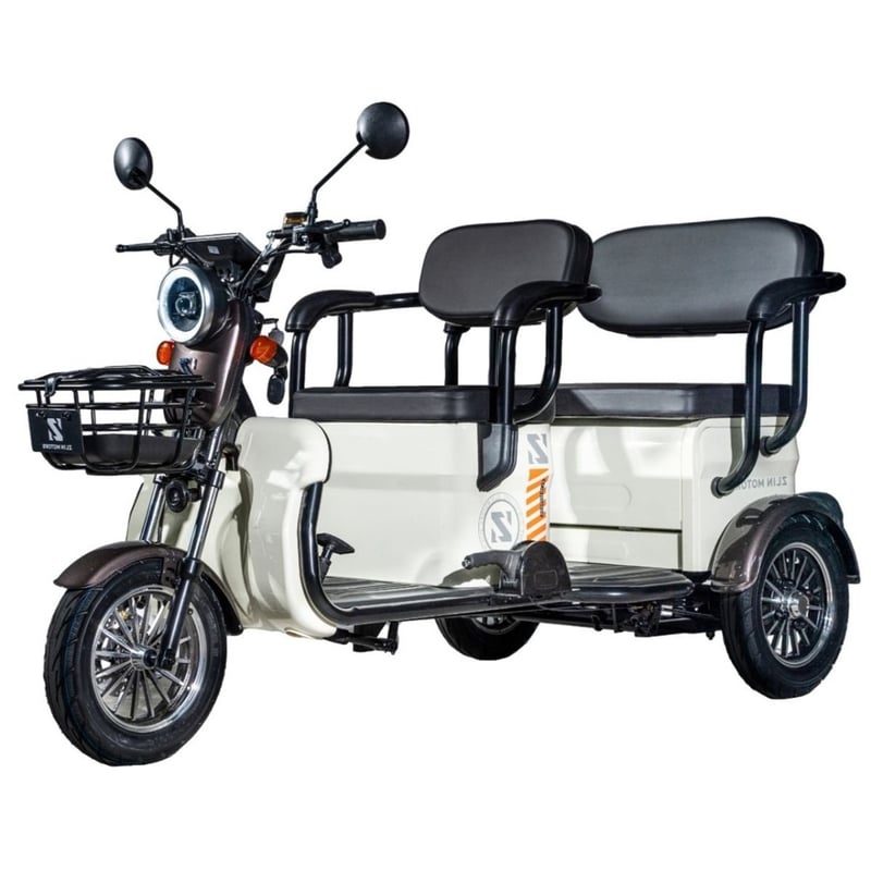 ARORA AR10000 NEW ÜÇ TEKER SARI KABİNLİ ELEKTRİKLİ MOTOR (2025)