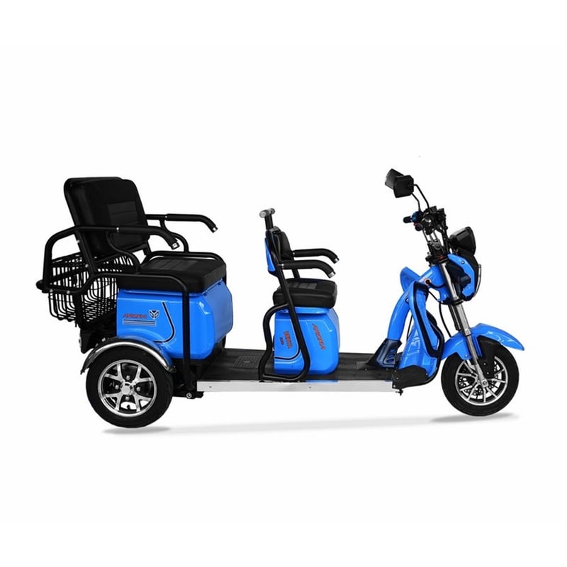 ARORA DERYA PRO ÜÇ TEKERLEKLİ MOTOR MOPED YEŞİL (2025)