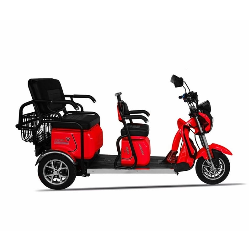ARORA LEOPAR İKİ TEKERLEKLİ MOPED KIRMIZI ELEKTRİKLİ MOTOR (2025)