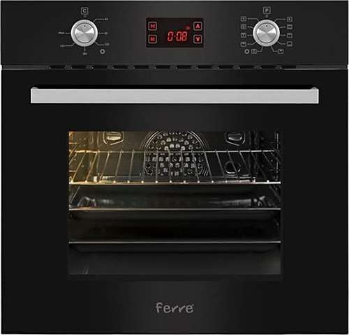 FERRE 10002 SİYAH ANKASTRE FIRIN (0+10KONUM)