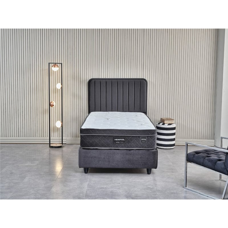 DORMİR HEMPOİL 120*200 BAZA /BUKLE 325328 ( GRİ )