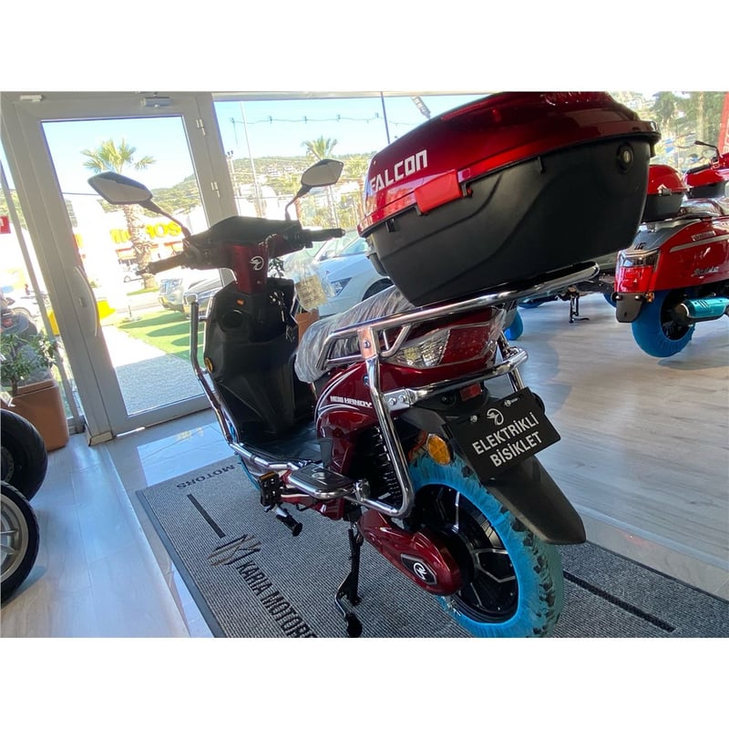 FALCON ELEKTİRİKLİ YUWİ G10 MAVİ-SİYAH MOTOR (2024)