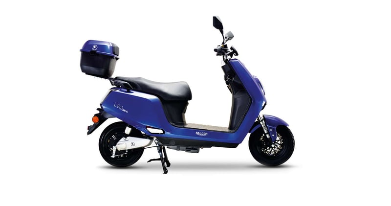 FALCON ELEKTRİKLİ LEO-6800 TEK MOTOR MAVİ (2024)