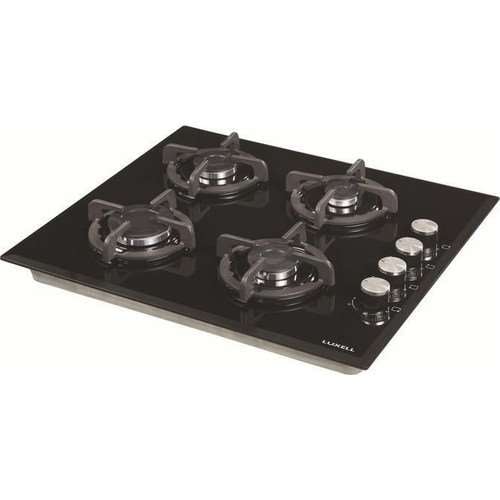 LUXELL LX-40TAHDF (Y.CAM(L) TR 02 SİYAH KRİSTAL LÜX ANKASTRE OCAK