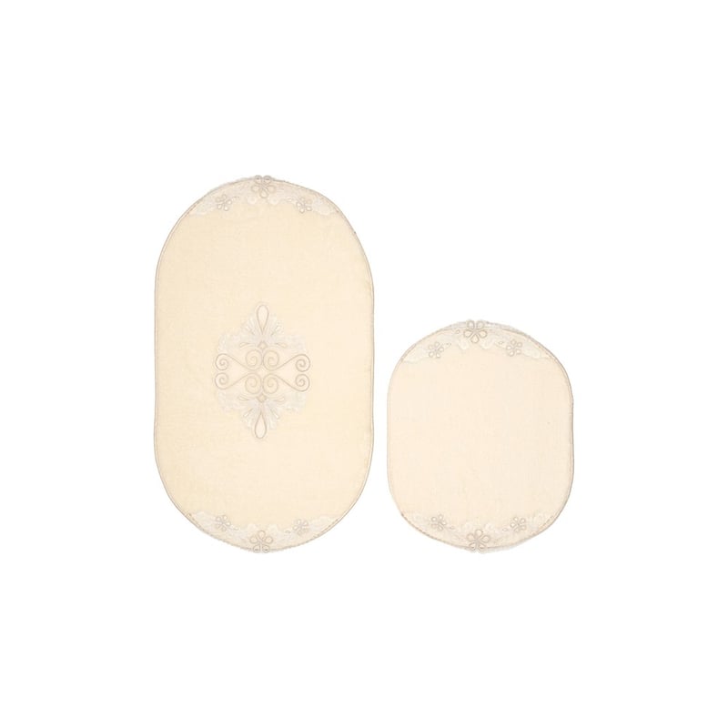 MODA CEYIZ SILA OVAL KLOZET TK.1151 (65X100) KREM