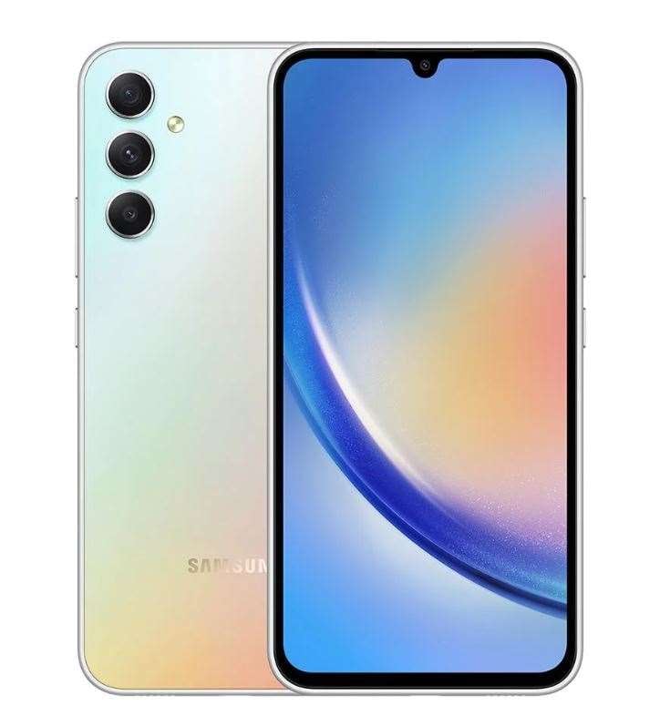 SAMSUNG GALAXY A34 (A346E) 5G 8+128 GB AWESOME SILVER