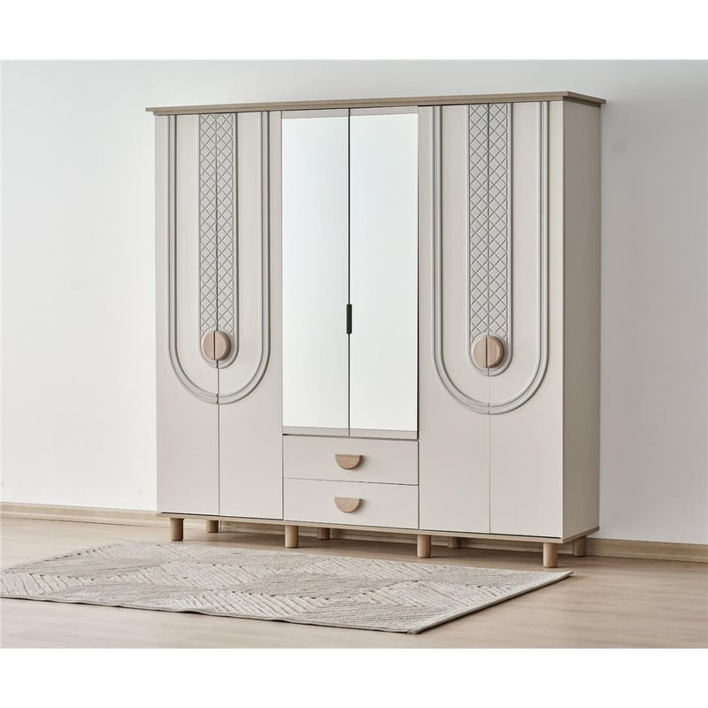 ZENİT 6 KAPILI GARDROP 071 (210 CM)